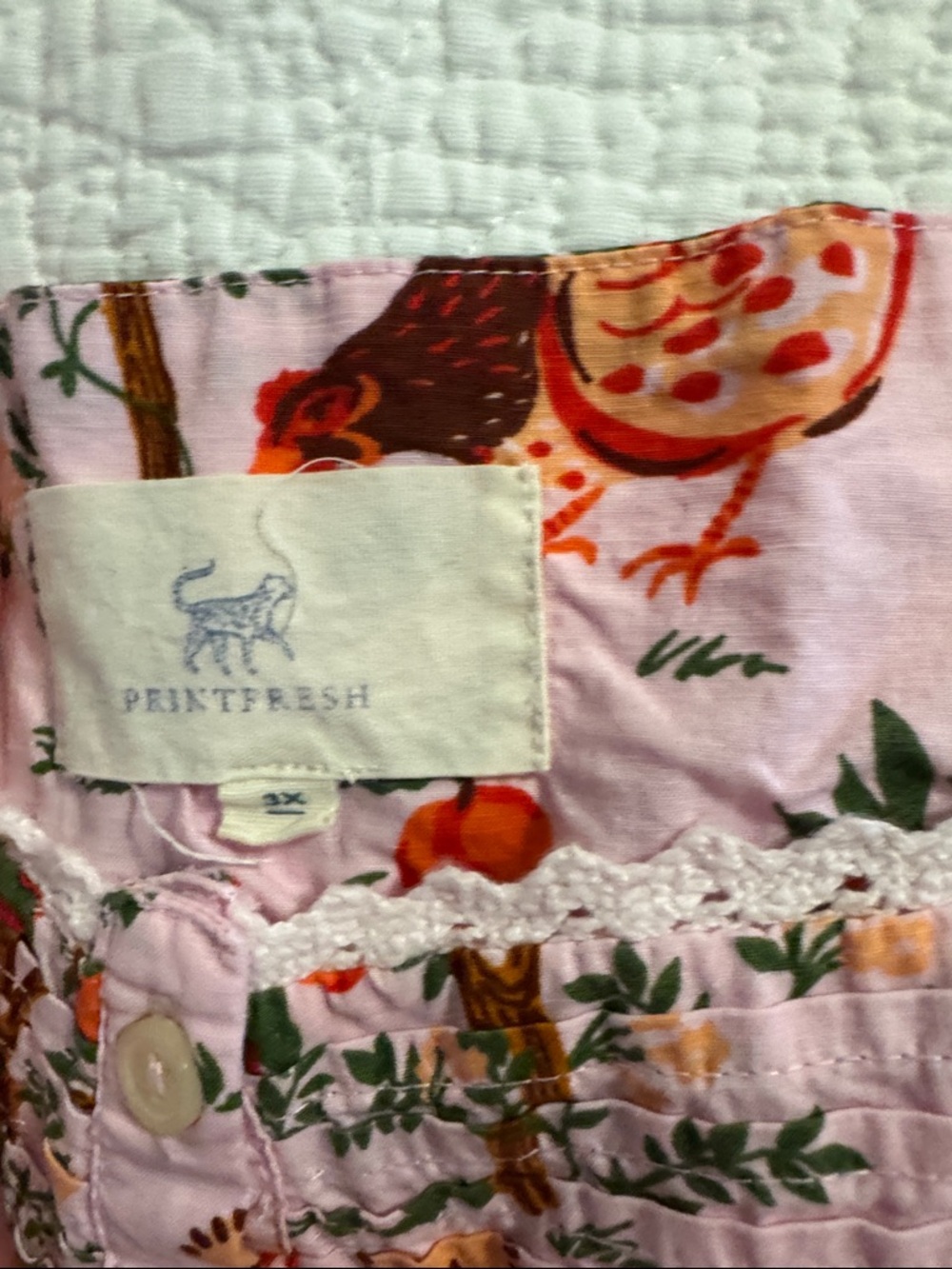 Printfresh Back to Bed Nightgown - Helen House - Picture 2 of 3